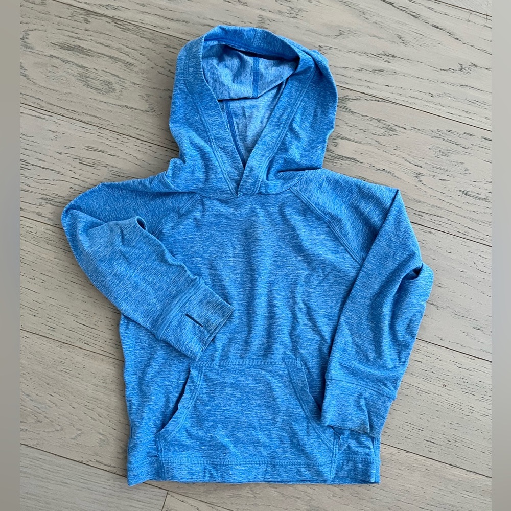 Like new Hanna Andersson kids long sleeve, summer hoodie shirt with SPF